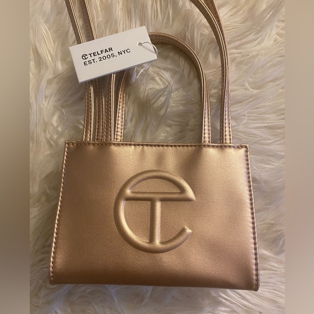 Telfar Small Copper Shopping Bag